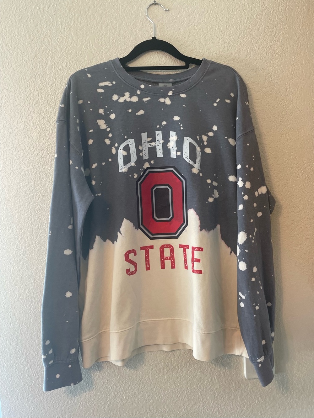 NWT Game Day Couture Ohio State Sweatshirt unisex Oversized Medium Soft winter